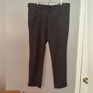Haggar Men's Charcoal Dress Pants
